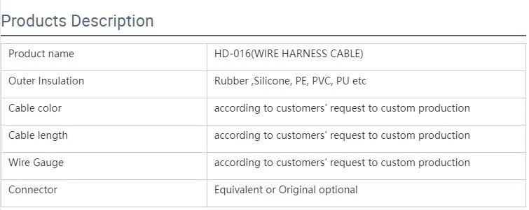 Mini DIN to 2p Housing Industrial Cable